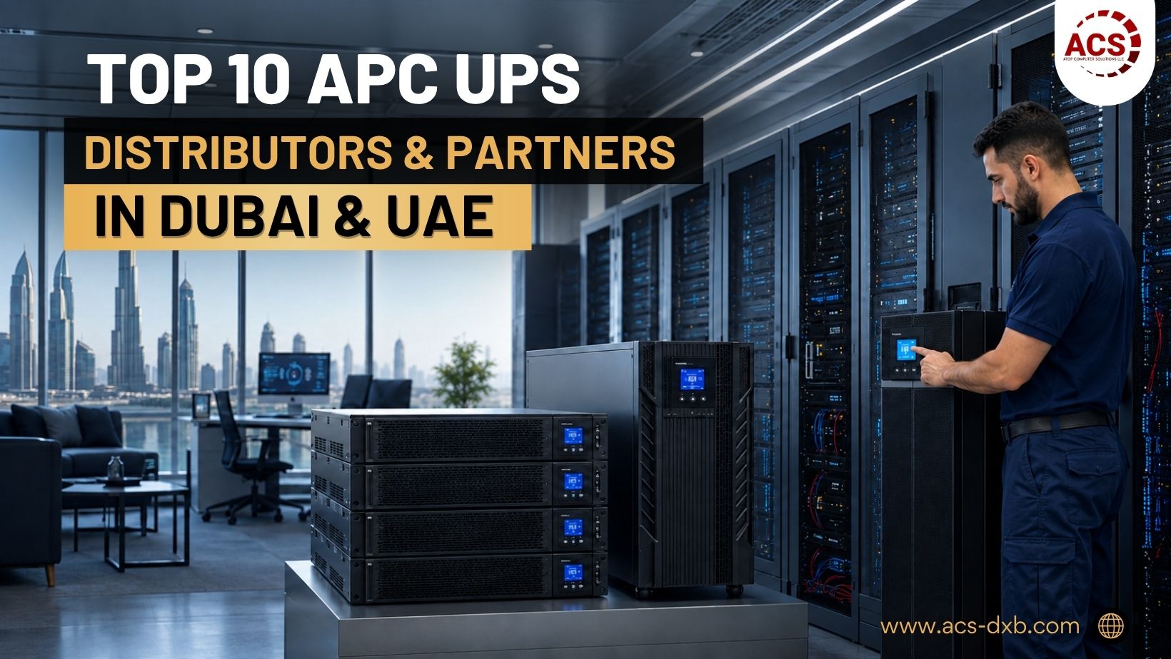 Top 10 APC UPS Distributors & Partners in Dubai & UAE